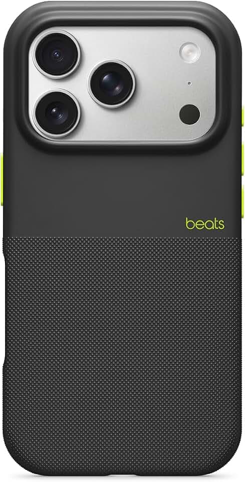 Beats iPhone 17 Pro Rugged Case mit MagSafe und Kamerasteuerung, auf Stuzfestigkeit getestet, Matte Außenseite mit Innenfutter aus Mikrofaser – Bergnacht