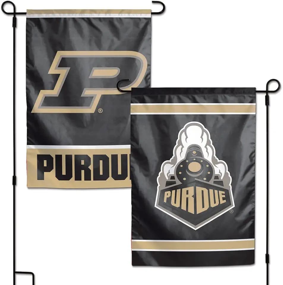 WinCraft Purdue Boilermakers Flag 12x18 Garden Style 2 Sided