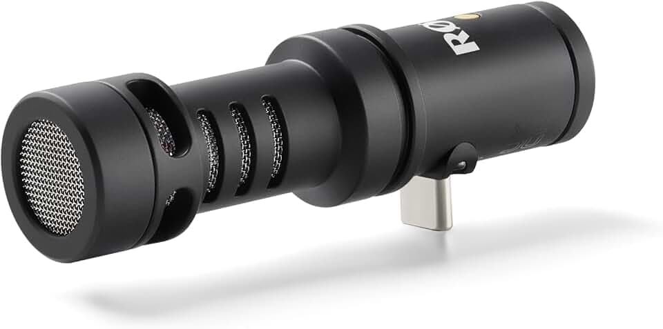 RØDE VideoMic Me-C+ Richtmikrofon für USB-C-Mobilgeräte (iOS und Android), Perfekt für die Erstellung von mobilen Inhalten