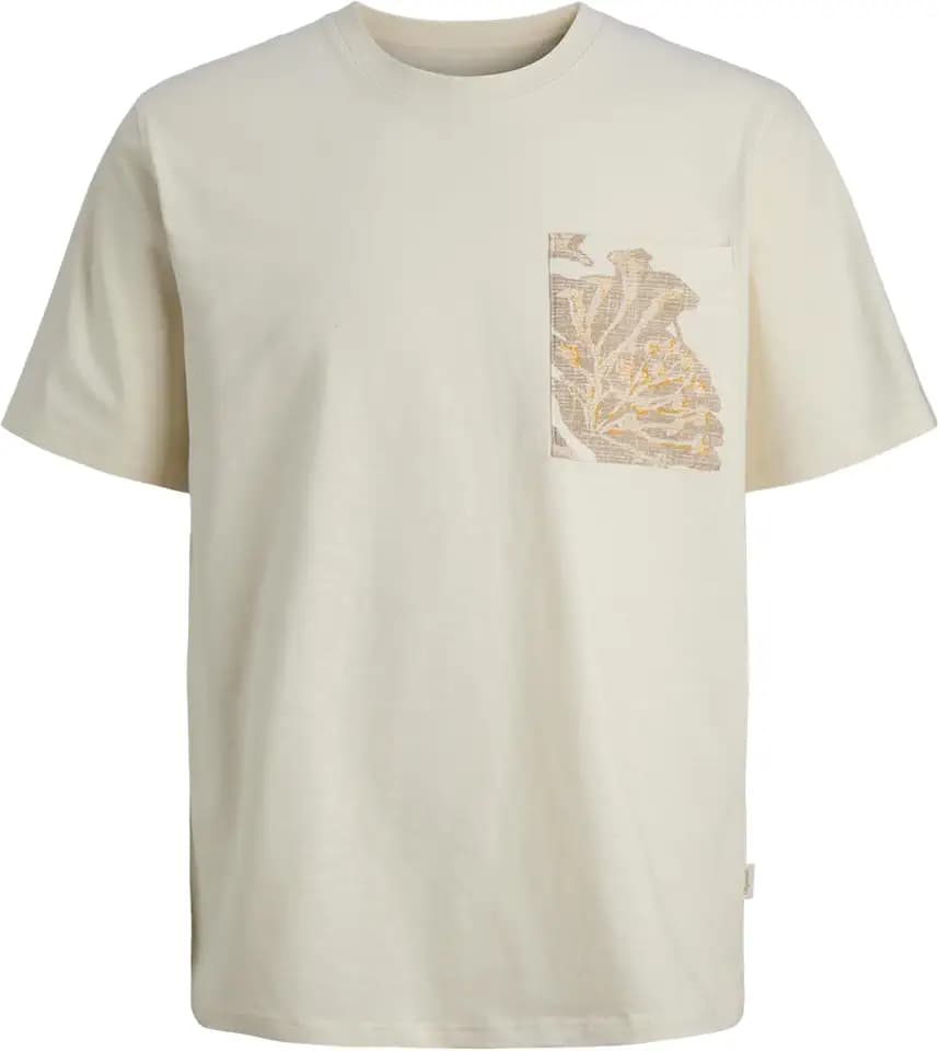 JACK & JONES Herren Jormontauk AOP Pocket Tee Cn