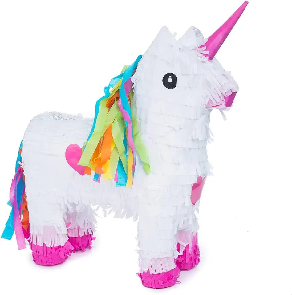 Pinata Party-Dekoration zum Befüllen mit Süßigkeiten für Kinder-Geburtstag Hochzeit Feier - (Einhorn)