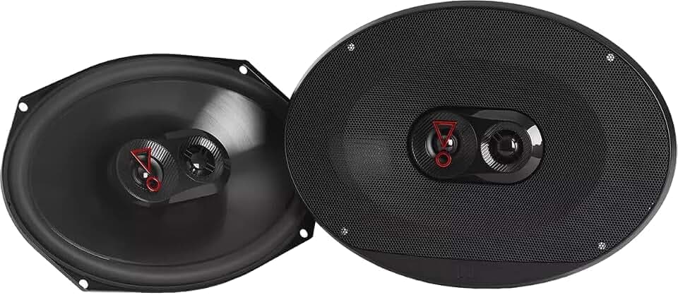 JBL Stage3 9637F 3-Wege Auto Lautsprecher Set von Harman Kardon ohne Gitter - 375 Watt KFZ Ovale Autolautsprecher Boxen - 6" x 9" (152 mm x 230 mm)