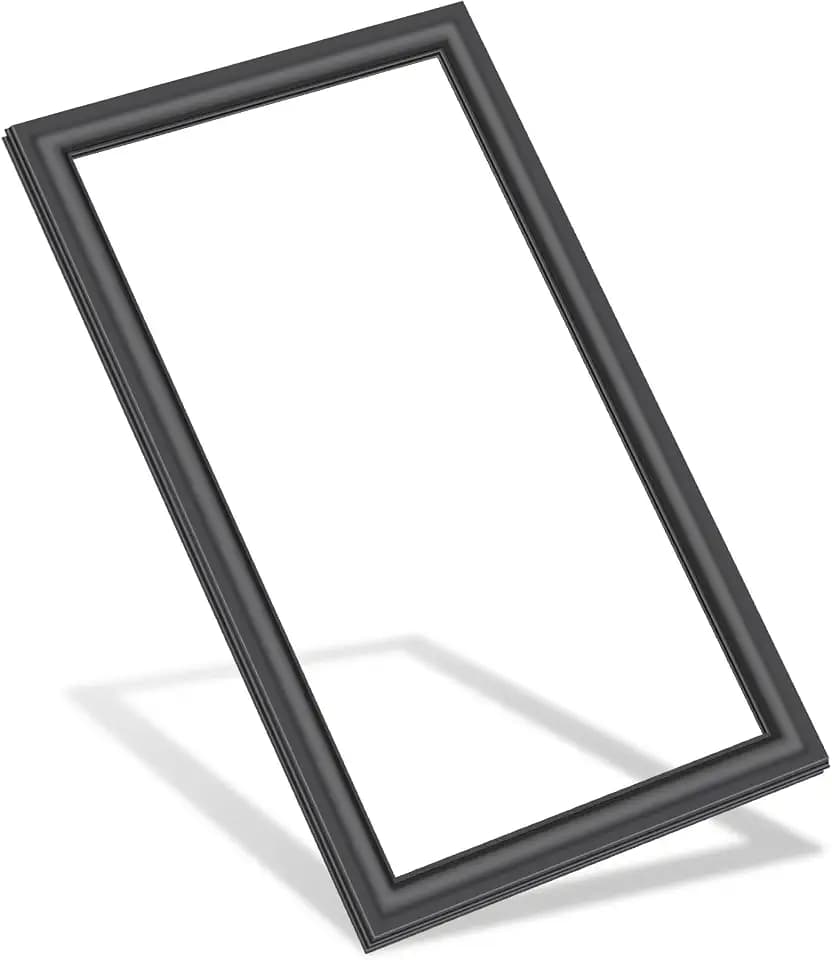 Upgraded 40.83"x26.96" 241872510 Refrigerator Door Gasket Compatible With Frigidaire and Kenmore Refrigerator Door Seal Fridge Gasket 240542110 240542122 1379486 AP4316177 PS2331950 EAP2331950 Black