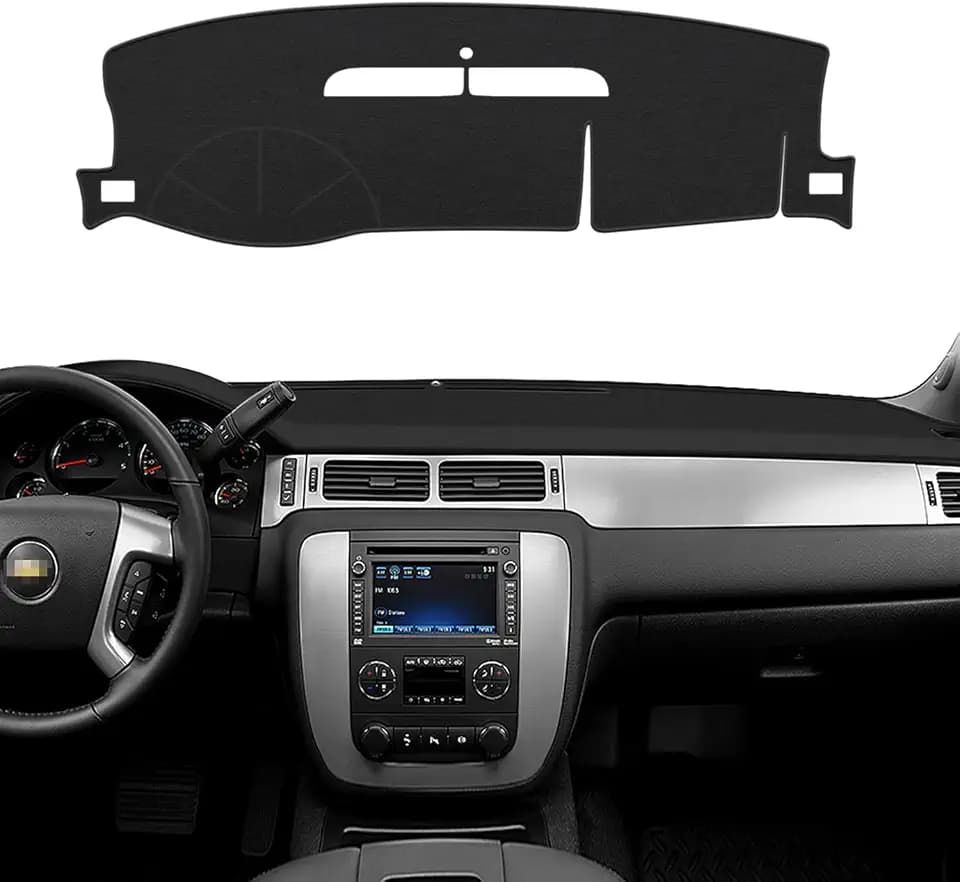 POSAID for 2007-2013 Chevy Avalanche Silverado 1500 LTZ Dash Cover