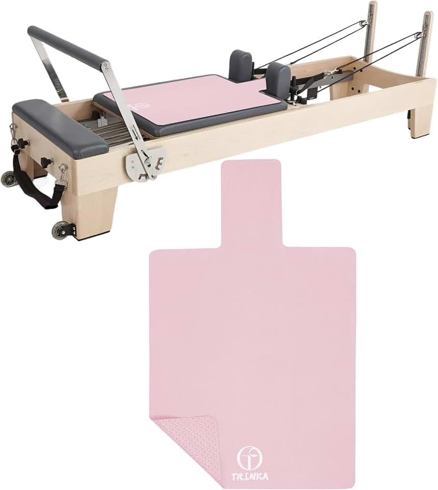 Non Slip Pilates Reformer Mat, 2mm Thick Cover for Pilates Reformer