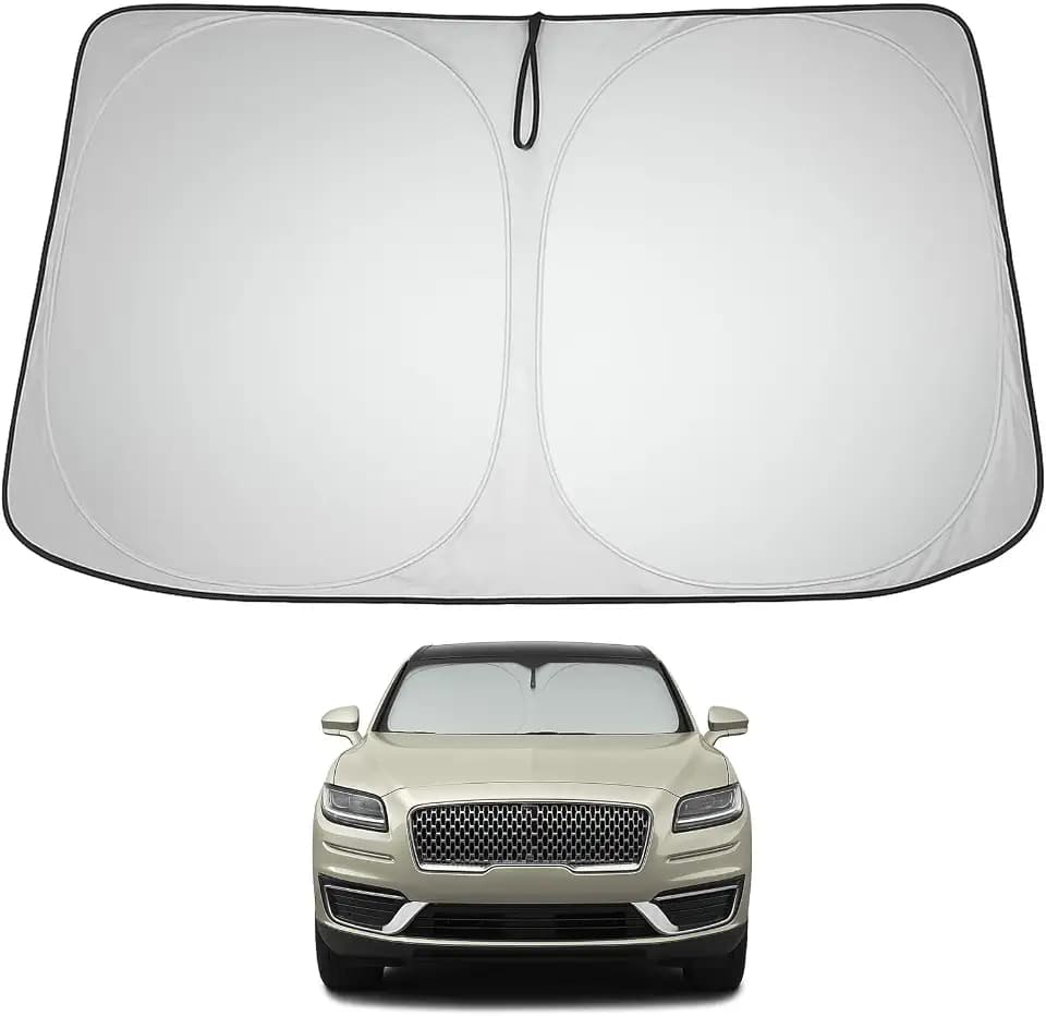 Proadsy Custom Fit Car Windshield Sun Shade for 2019-2023 Lincoln Nautilus