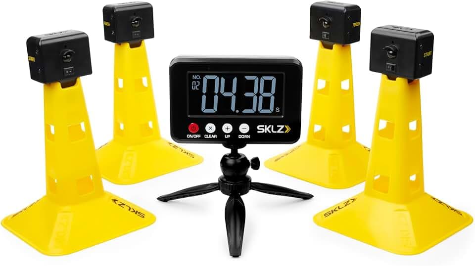 SKLZ Speed Gates for Sports and Athletic Speed Training, Yellow