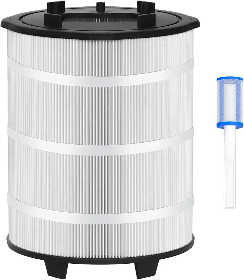 27002-0100S Pool Fliter Replacement Cartridge Compatible with Sta-rite PLM100 Pool and System 2 Modular Media, with Air Bleed Assembly, 100 sq.ft
