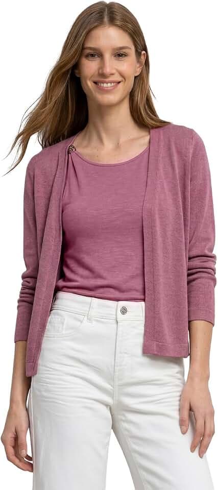 Street One Damen Langarm Jacke in offener Passform