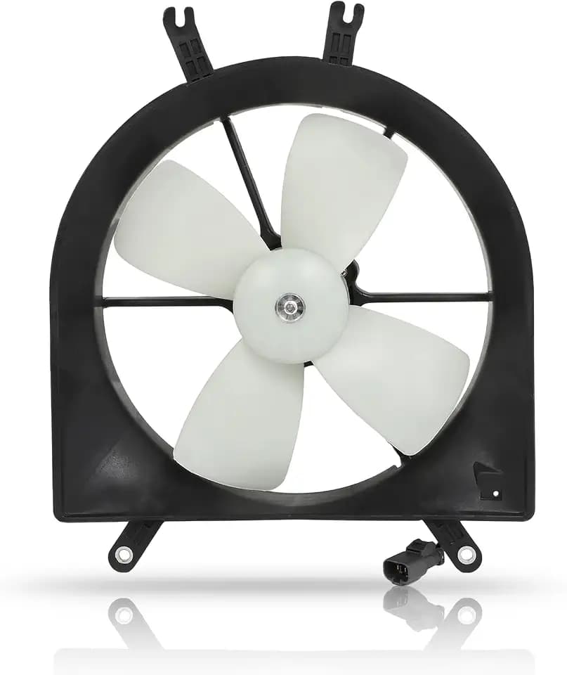SCITOO 620-204 Radiator Cooling Fan for Honda for Civic & for Civic del Sol