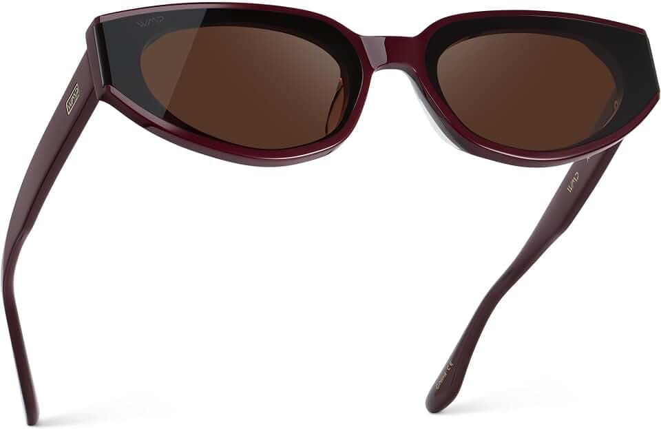 WearMe Pro Astra Women's Sunglasses, Cat Eye Frame, Anti-Reflective Lenses