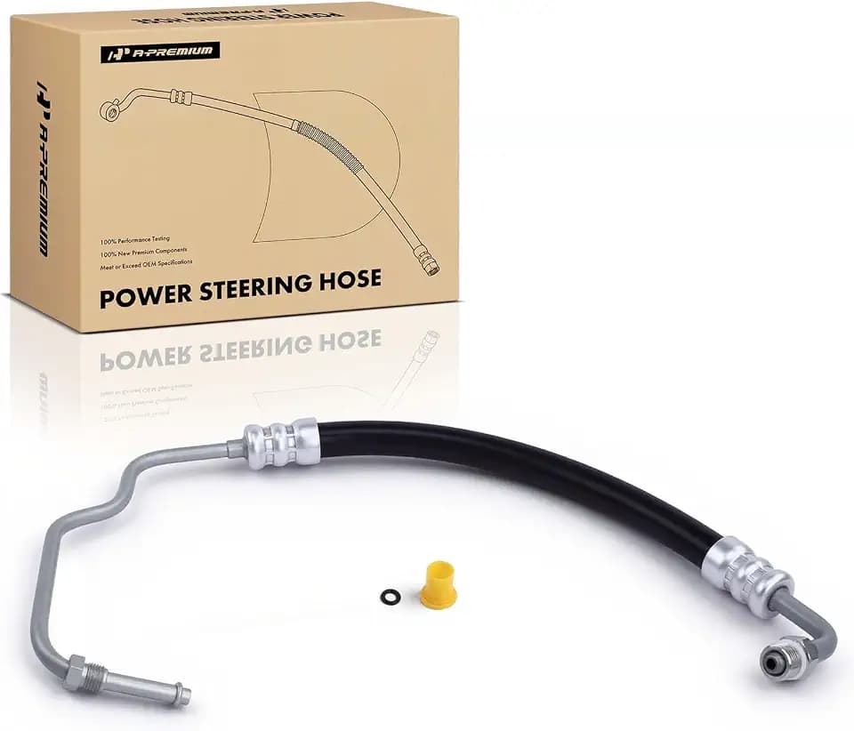 A-Premium Power Steering Pressure Hose Assembly Compatible with Ford