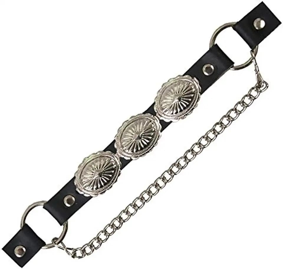Hot Leathers BNL1011-5177 Multicolor One Size Concho Boot Chain,1 Pack
