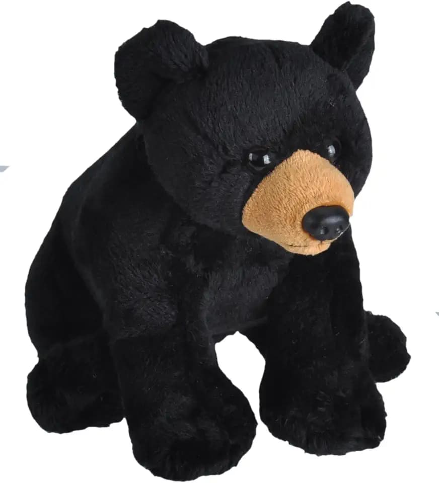 Wild Republic Wild Calls Black Bear Stuffed Animal - 8"