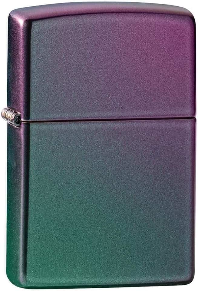 Zippo Sturmfeuerzeug - Iridescent Matte, Base Model - Nachfüllbar - Wiederverwendbar - Windfestes Design - Geschenkbox - Made in USA