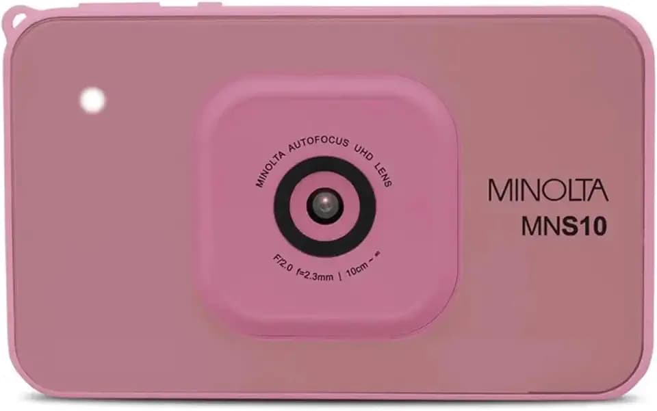 Minolta MNS10 48MP 4K Ultra HD Digital Camera - Pink