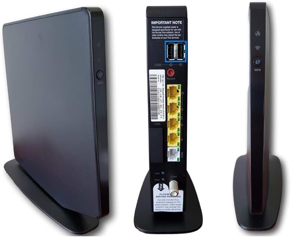 Verizon Fios G1100 | Updated 2019 Version | AC1750 WiFi G-1100 Quantum Gateway Router for Verizon Fios Internet Plans
