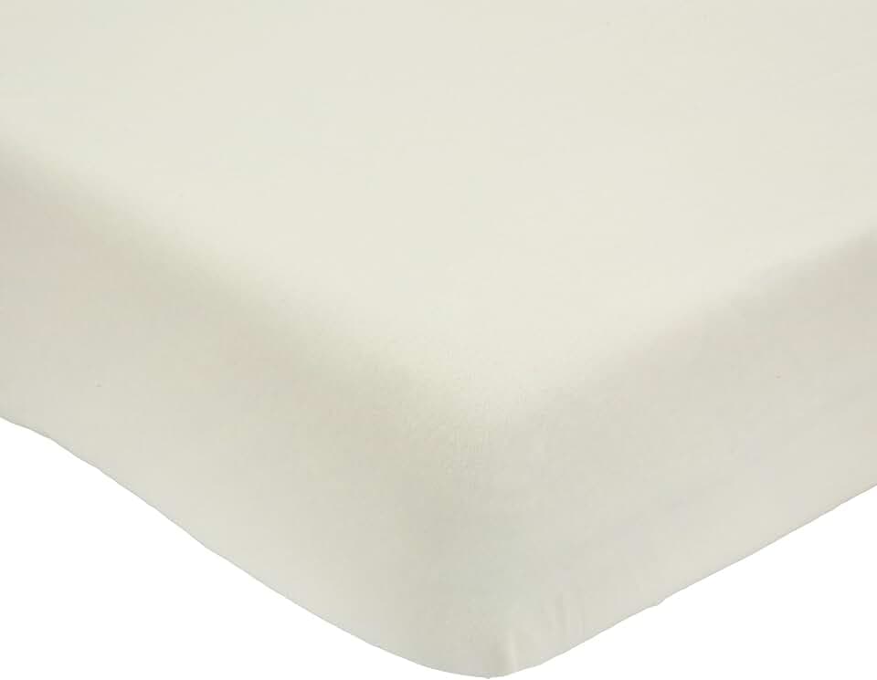 Spannbettlaken, 60 x 120 cm, Vanille