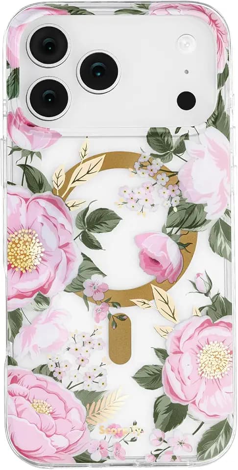 SCORPIFY for iPhone 17 Pro Max Case | Pink Peony