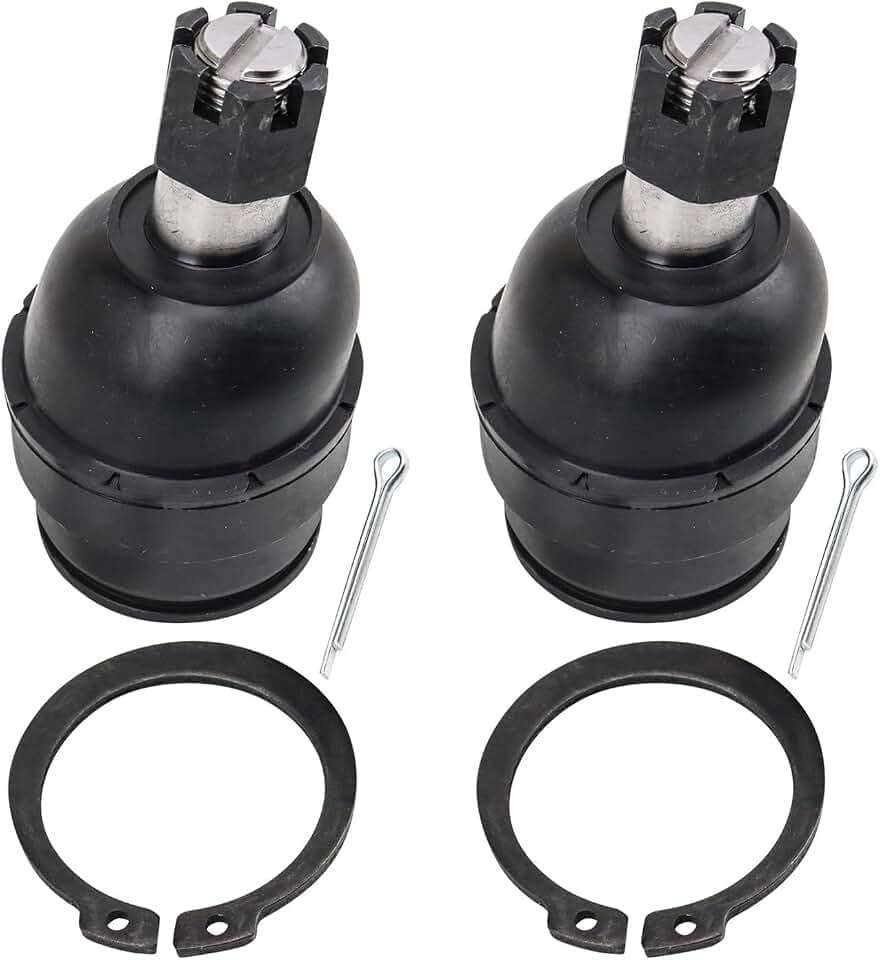 TRQ Front Lower Driver and Passenger Side Ball Joint Set