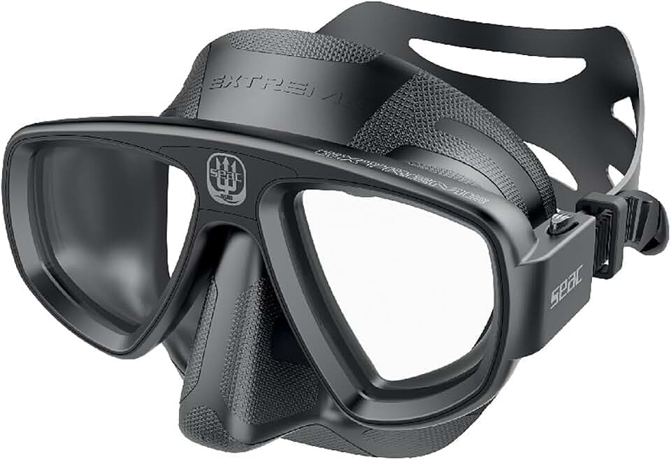 Seac Extreme50, Tauch- und Speerfischermaske mit optionalen optischen Gläsern