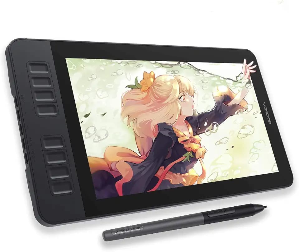 GAOMON PD1161 Drawing Tablet with Screen, Tilt, 8 Shortcut Keys, 11.6" FHD