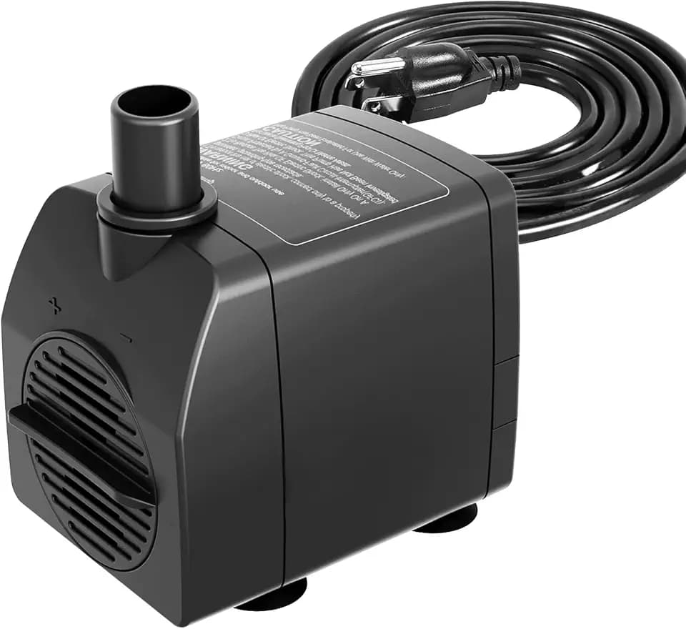 Knifel Submersible Water Pump 200GPH with Auto Shut Off 5.2ft High Lift
