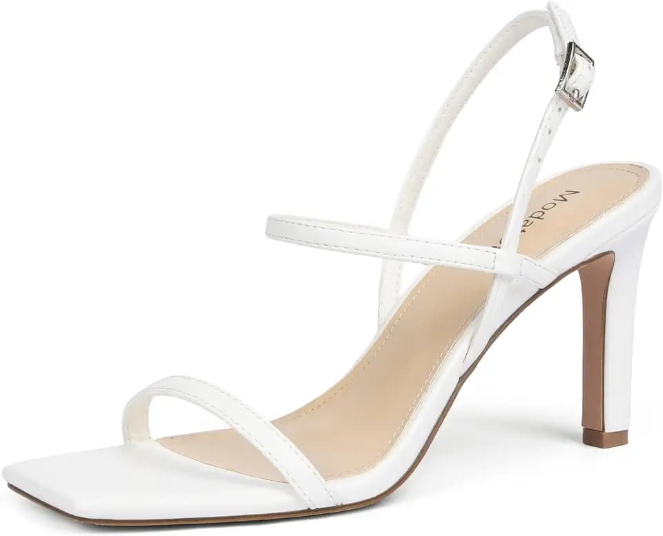 Modatope Womens Sandals Open Toe Strappy Sandals Ankle Strap High Heel Sandals for Women