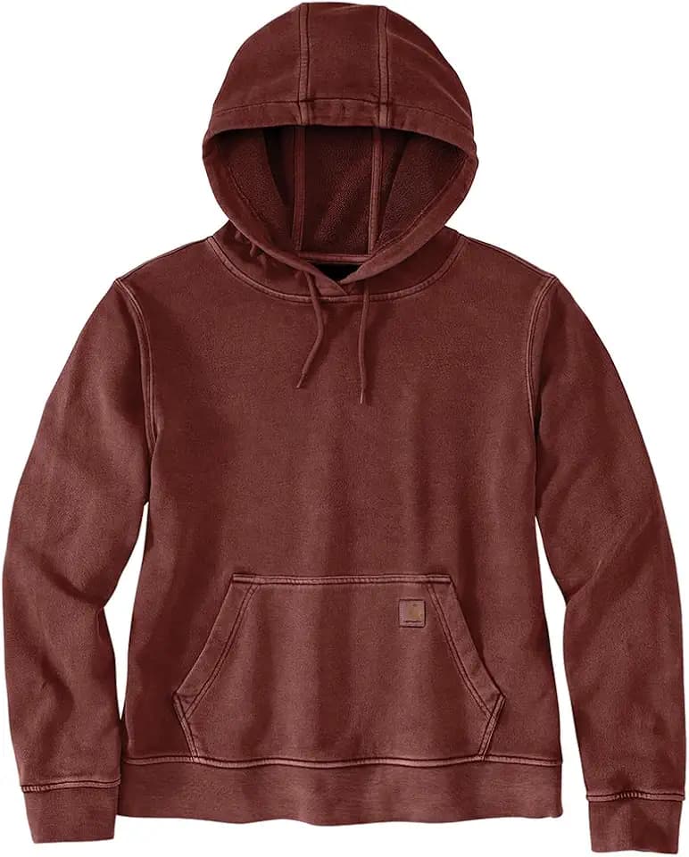 Carhartt Women's Relaxed Fit Midweight Garment Dye French Terry Hooded Sweatshirt