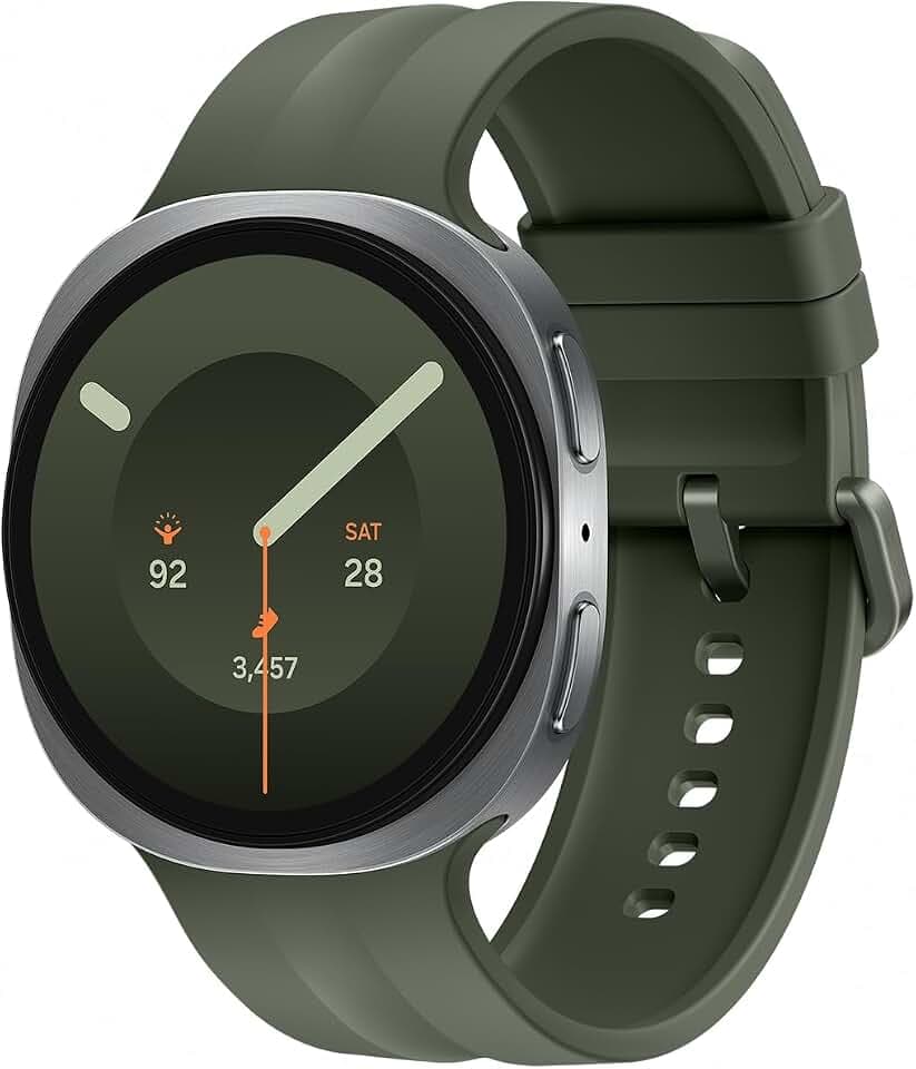 Samsung Galaxy Watch9 AI Smartwatch 44mm, Minimalistisches Design, Silver | Snapdragon Wear Elite, Bluetooth, 390 mAh Akku, Schlaf-/Gesundheits-Coach, 3 Jahre Herstellergarantie [Exklusiv auf Amazon]