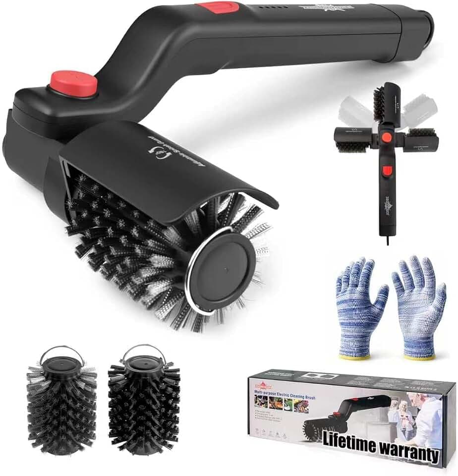 XUDAKAIXIN Electric Grill Brush – No Bristle Shedding
