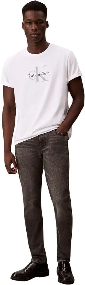 Calvin Klein Herren Jeans Hose Taper Hearst Grey Slim Fit