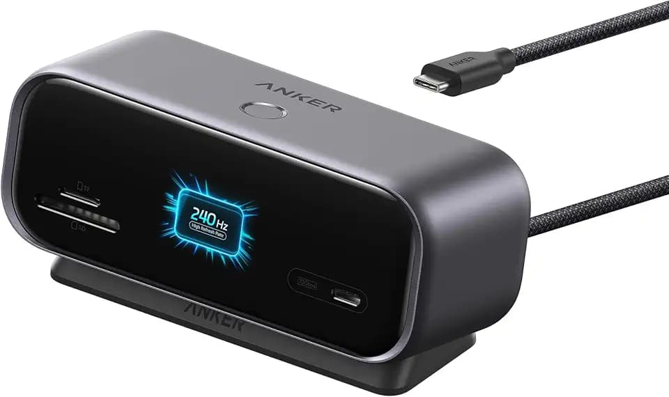 Anker Nano 10-in-1 USB-C Hub mit Smart Display & Dual Monitor Docking