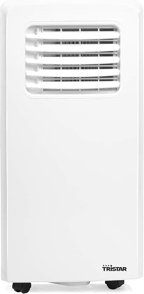 Tristar AC-5477 Mobile Klimaanlage – Kombinierte Kühl-, Entfeuchtungs- und Ventilatorfunktion – mit Fernbedienung – 2 Geschwindigkeiten – 7000 BTU