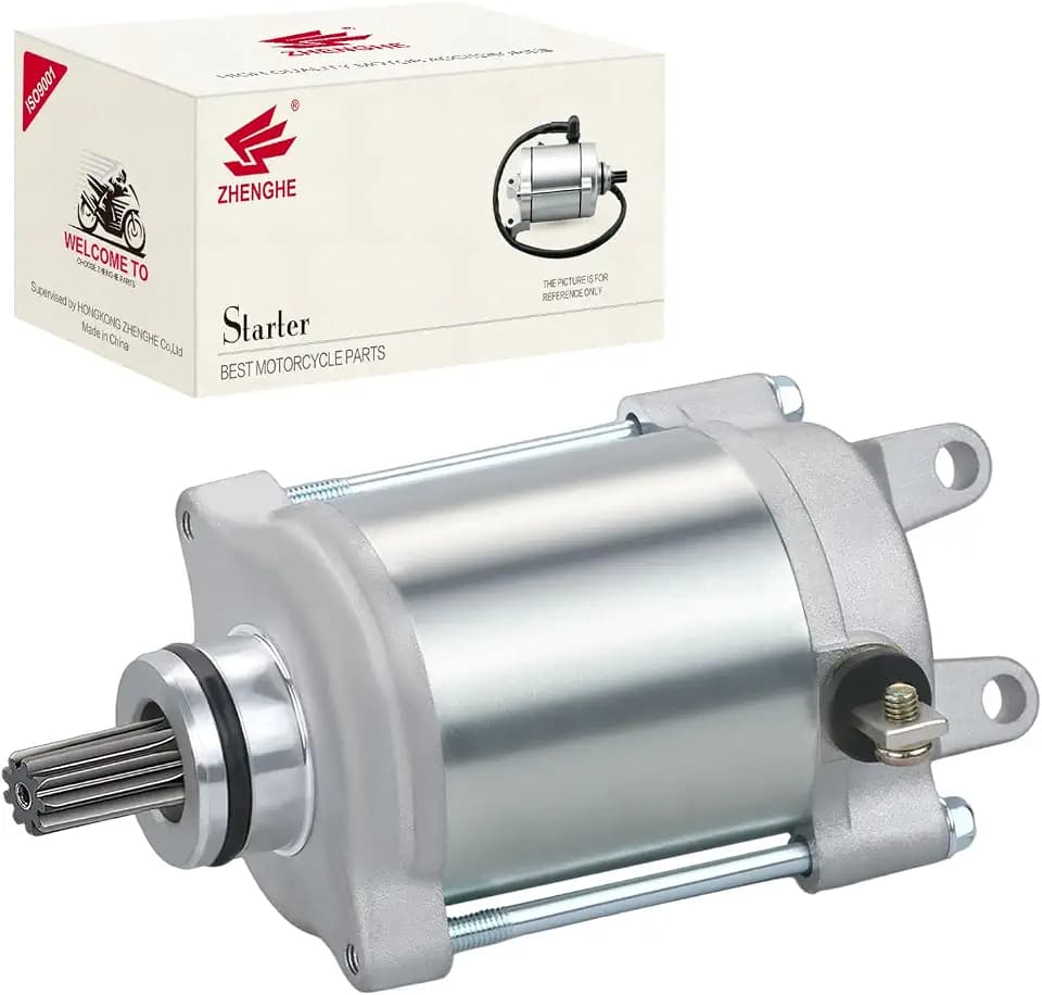 Starter Motor Compatible with Suzuki GSX-R1000 GSXR1000 2001-2008 Motorcycle 228000-8770, 228000-8771, 31100-40F00