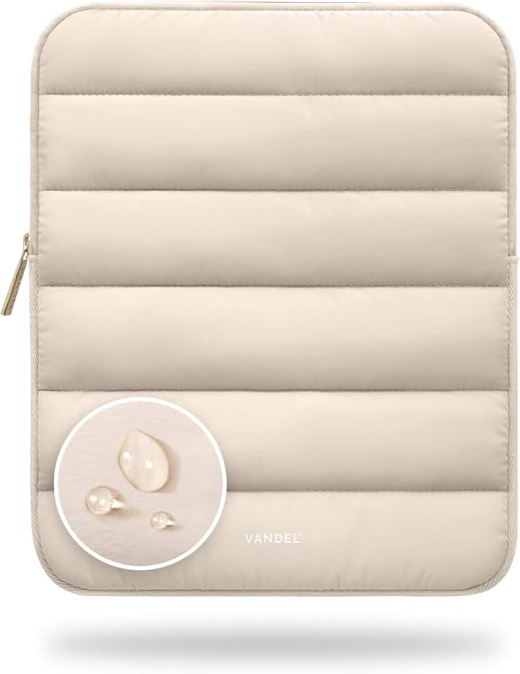 Vandel Puffy iPad Sleeve 11 Inch, Tablet Sleeve, iPad Bag, Tablet Pouch