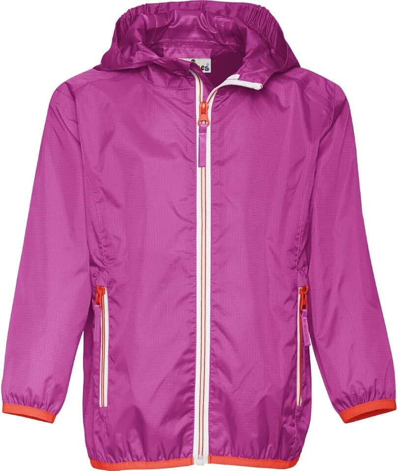 Playshoes Unisex Kinder Faltbare Regen-jacke Funktions-Jacke Regenmantel Regenbekleidung (1er Pack)