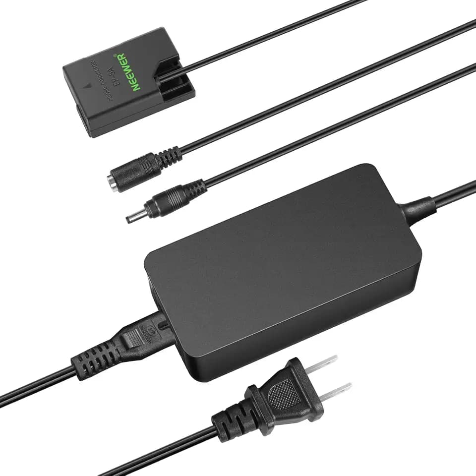 NEEWER Replacement for EN-EL14 Dummy Battery with AC/DC Coupler Power Adapter, EP-5A Power Supply Compatible with Nikon D5600 D3300 D3500 D5100 D5500 D3100 D3200 D3400 D5200 D5300 Df Camera