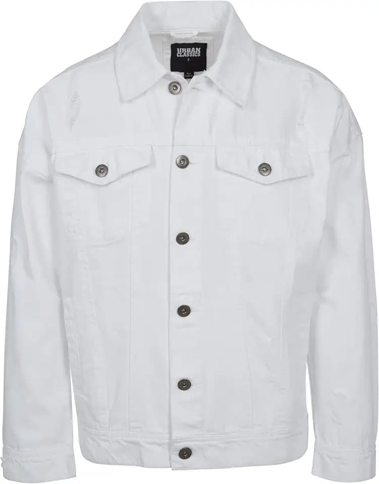 Urban Classics Herren Ripped Denim Jacket