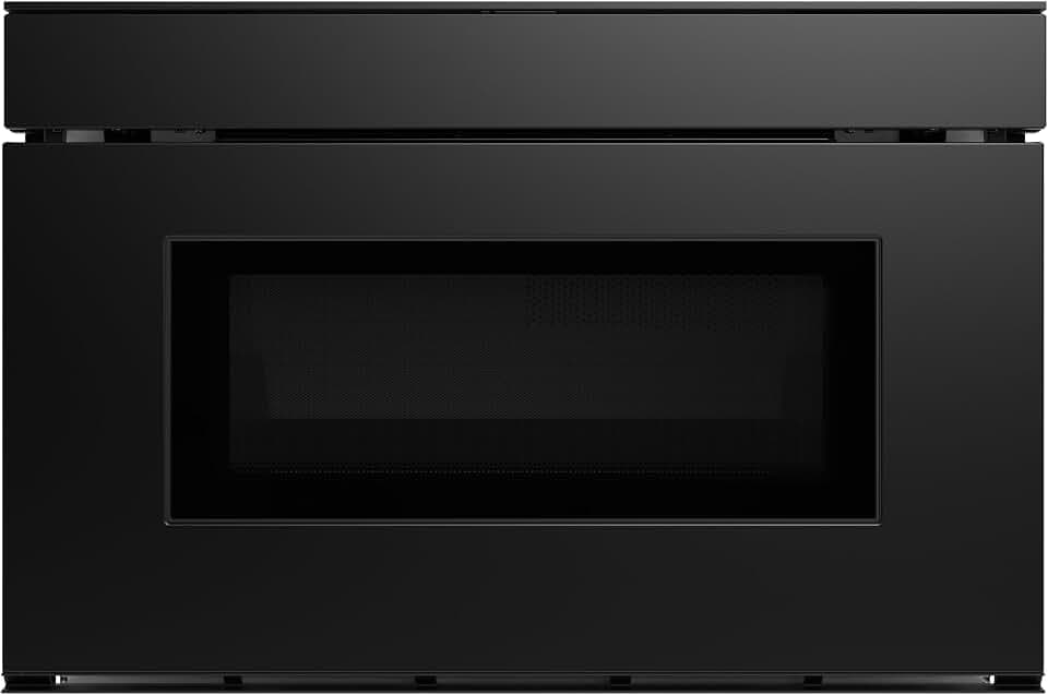 SHARP SMD2479MB Smart Microwave Drawer Oven with Easy Wave Open, 24-inch, 1.2 Cubic Feet, 950 Watt, Concealed Glass Touch Control Panel, Compatible with Alexa Certified, Black
