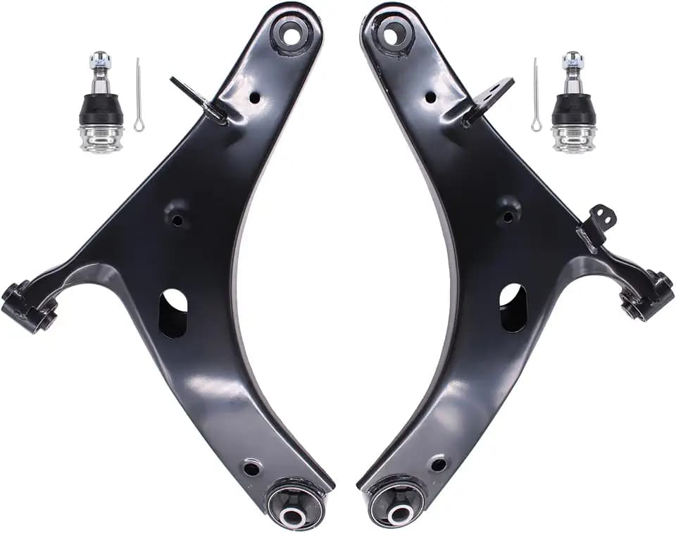 Front Lower Left and Right Suspension Control Arm and Ball Joint Assembly