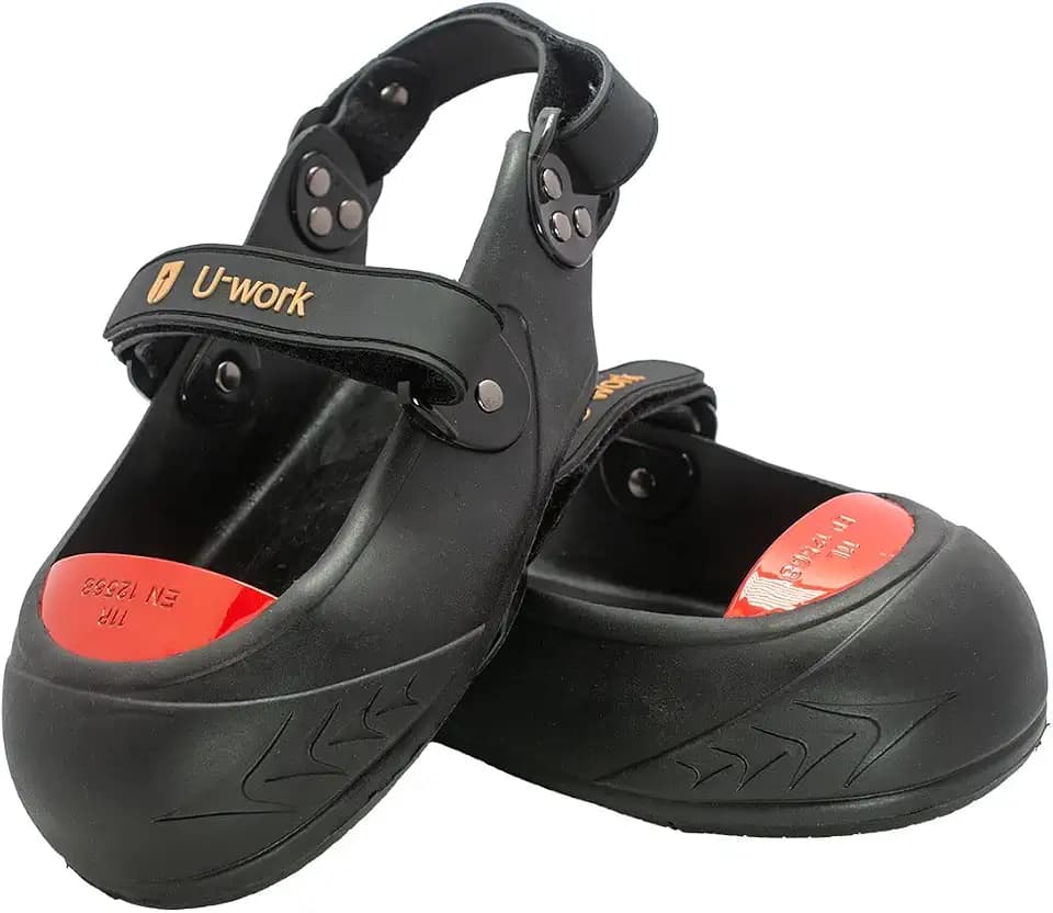 Safety Overshoes Steel Toe Caps, Titanium Aluminum Alloy Toe Shoe Covers, M