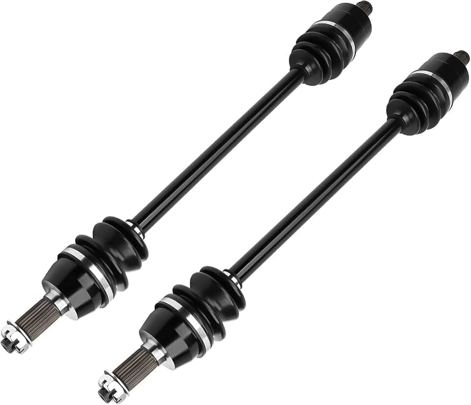 Front Left Right CV Axles set For 2009-2010 For Polaris Ranger 500,2010-2017 For Polaris Ranger 800,2010-2012 For Polaris Ranger Crew 800,2010-2012 For Polaris Ranger XP 800 1332856 1332606 2pcs