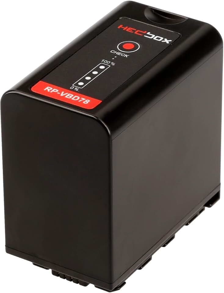 RP-VBD78 - Li-Ionen Akku (57.7Wh / 7800mAh) Ersatz für Panasonic VW-VBD78