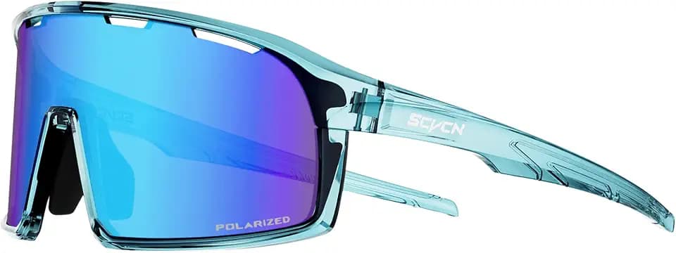 SCVCN Photochromic Cycling Glasses Clear Sports Sunglasses Men Women S145
