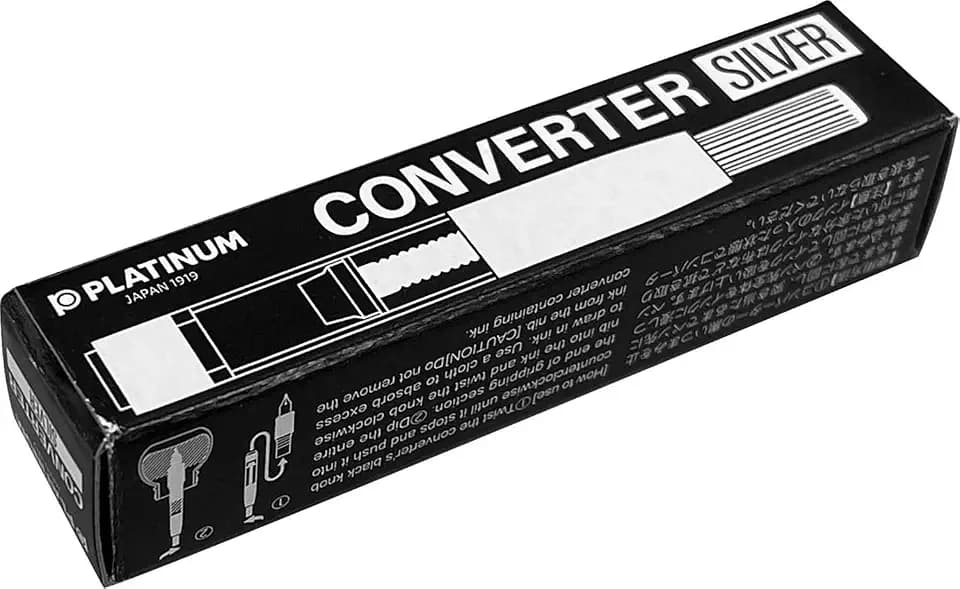 Platinum converter 700 No9 Silver,one by Purachinaman'nenhitsu