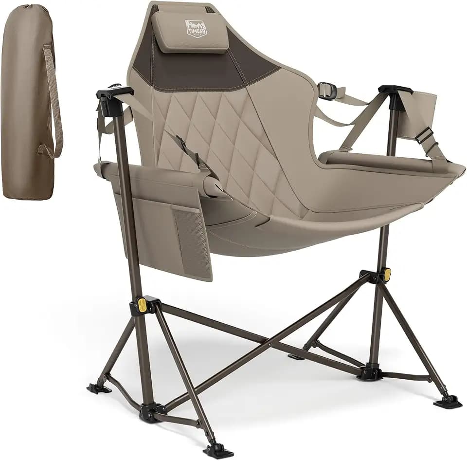Timber Ridge Hammock Camping Chair, Portable Oversized Swinging Camp Chairs