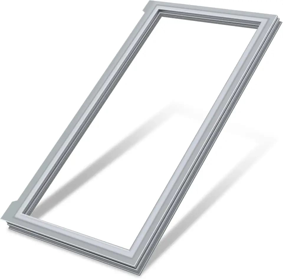 LXun Upgraded W10830283 Refrigerator Door Gasket Compatible with Maytag Kenmore Whirlpool Refrigerator Freezer Part Replaces Whirlpool Refrigerator Door Gasket Part W10218680 W10443269 4458821-GRAY