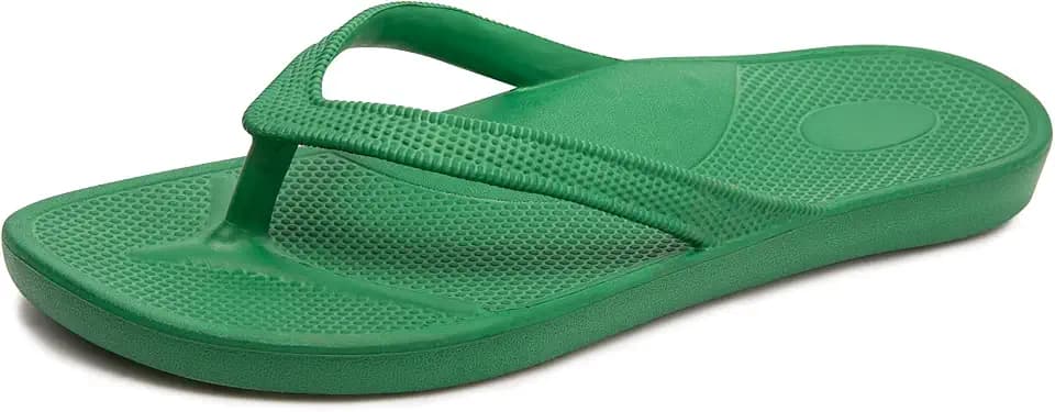Huayuanwell Women's Flip Flops Thong Sandals Shower Slippers Beach Pool Bathroom Slides Sandals