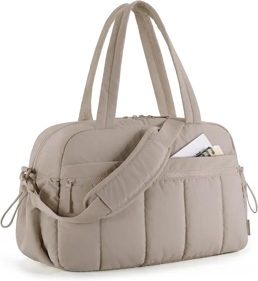BAGSMART Duffle Bag for Travel, Gym Bag for Women, Weekender Carry on